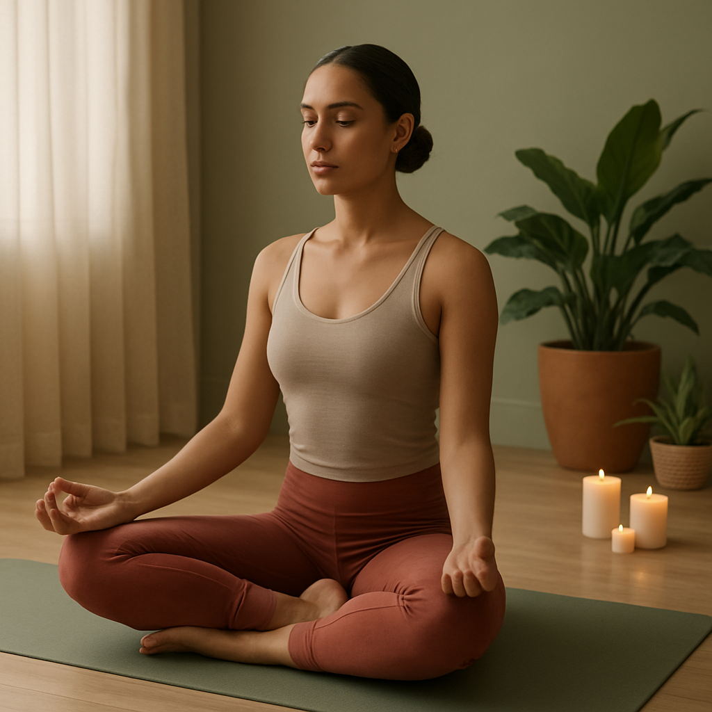 Yoga meditation and mindfulness practice